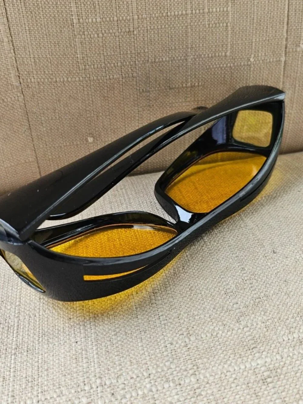 Night Vision Sunglasses Men Eyewear Safety Glasses Yellow Lenses Fashion